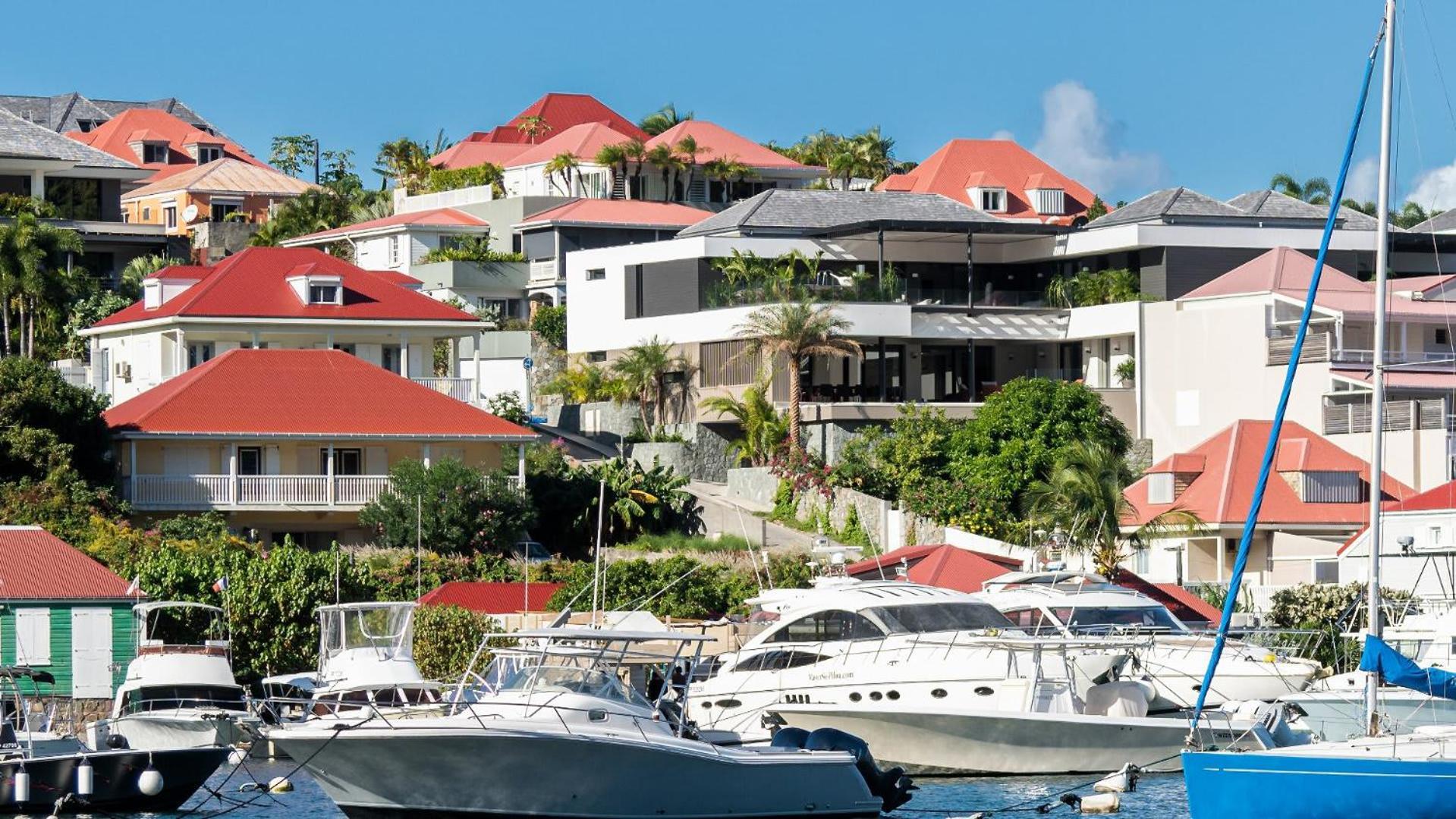 Splendid Villa Located In A Downtown Area Gustavia Exterior photo